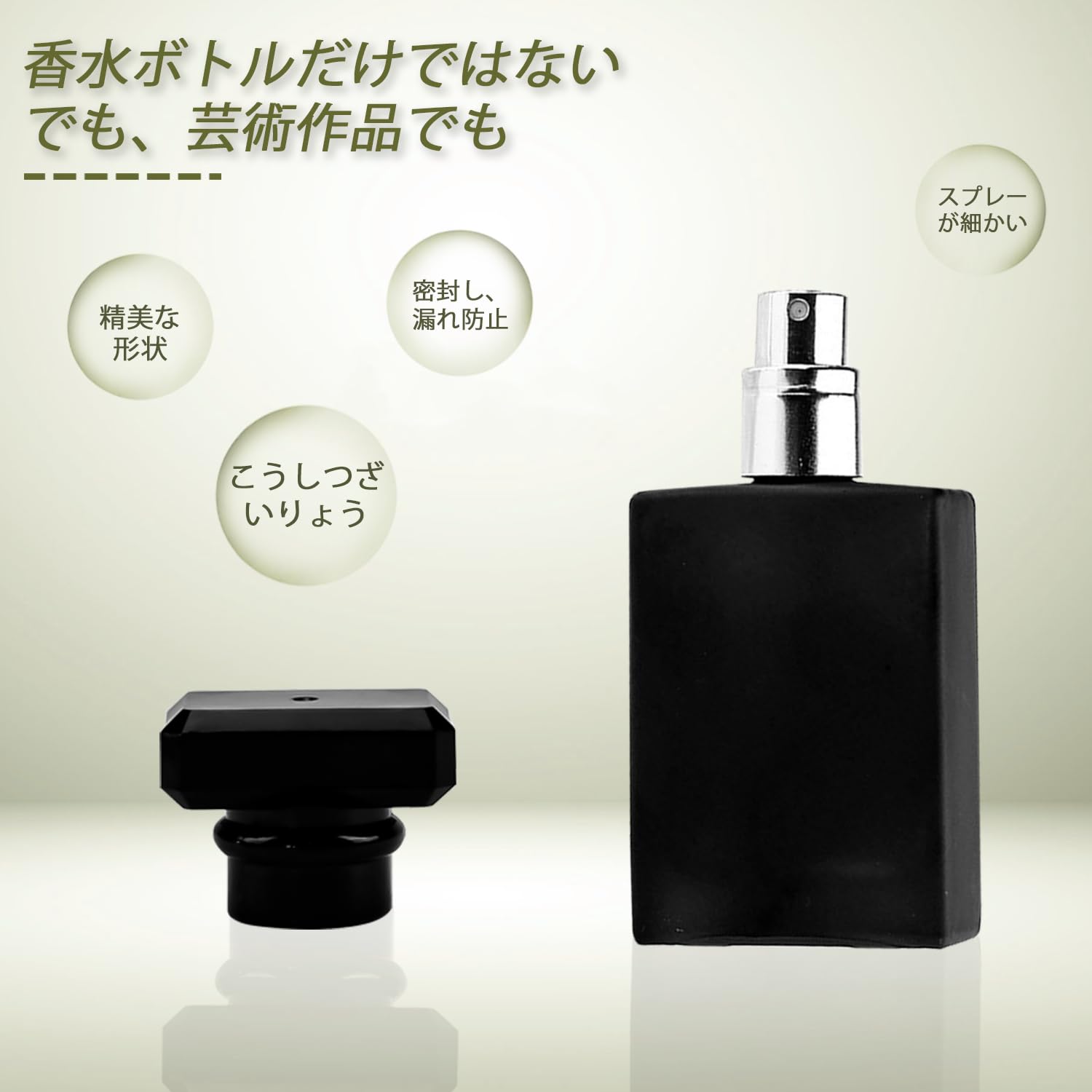 Amazon.co.jp: 詰め替え用 ガラス製香水ボトル 6個セット 30ml